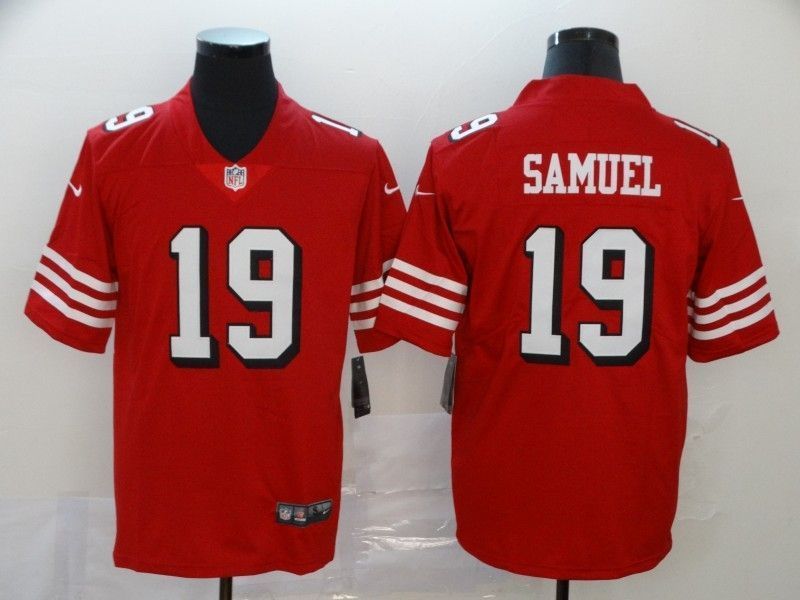 San Francisco 49erss Samuel 19 Nfl 2020 Crimson Jersey