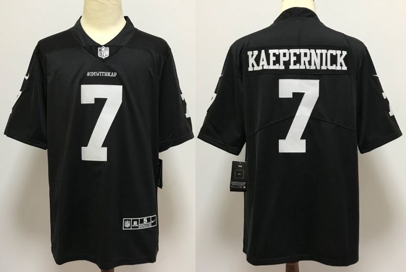 San Francisco Colin Kaepernick 7 2020 Nfl Black Jersey Jersey