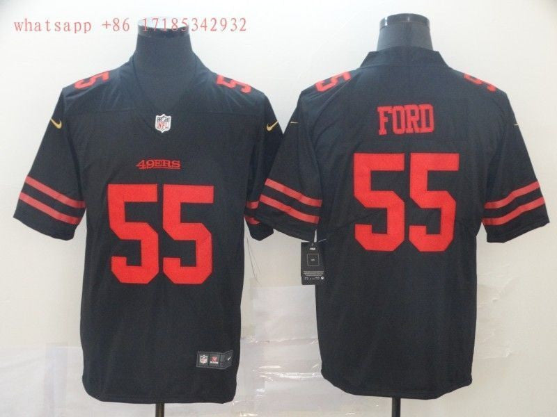 San Francisco Dee Ford 55 2020 Nfl Black Jersey Jersey