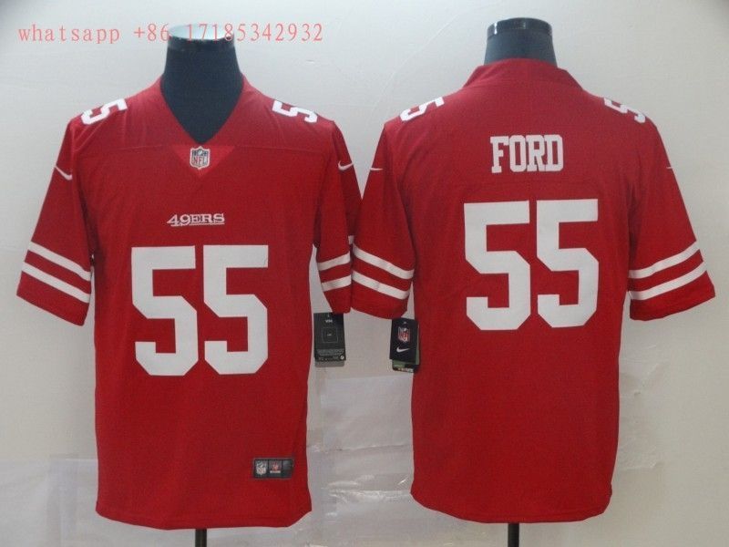 San Francisco Dee Ford 55 2020 Nfl Red Jersey Jersey