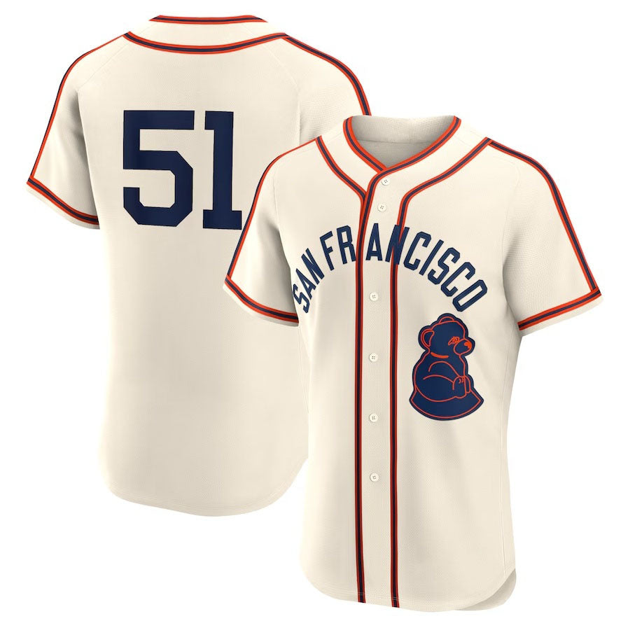 San Francisco Giants #51 Jung Hoo Lee 2024 Rickwood Classic Authentic Player Jer