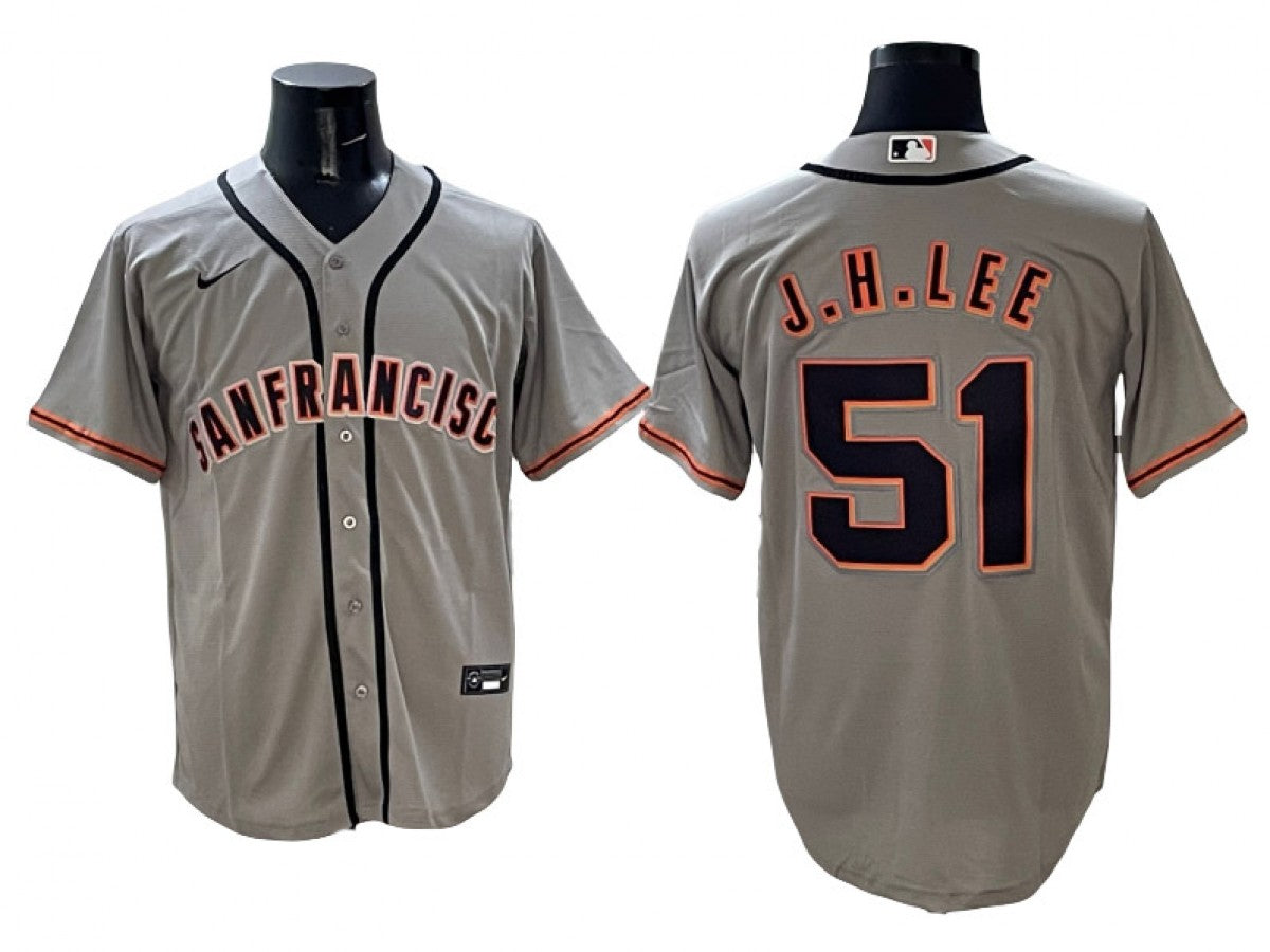 San Francisco Giants #51 Jung Hoo Lee Gray Limited Jersey