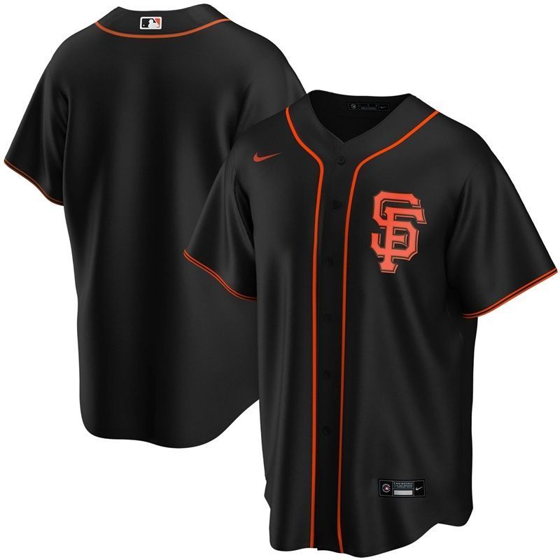 San Francisco Giants Mlb 2020 Black Jersey