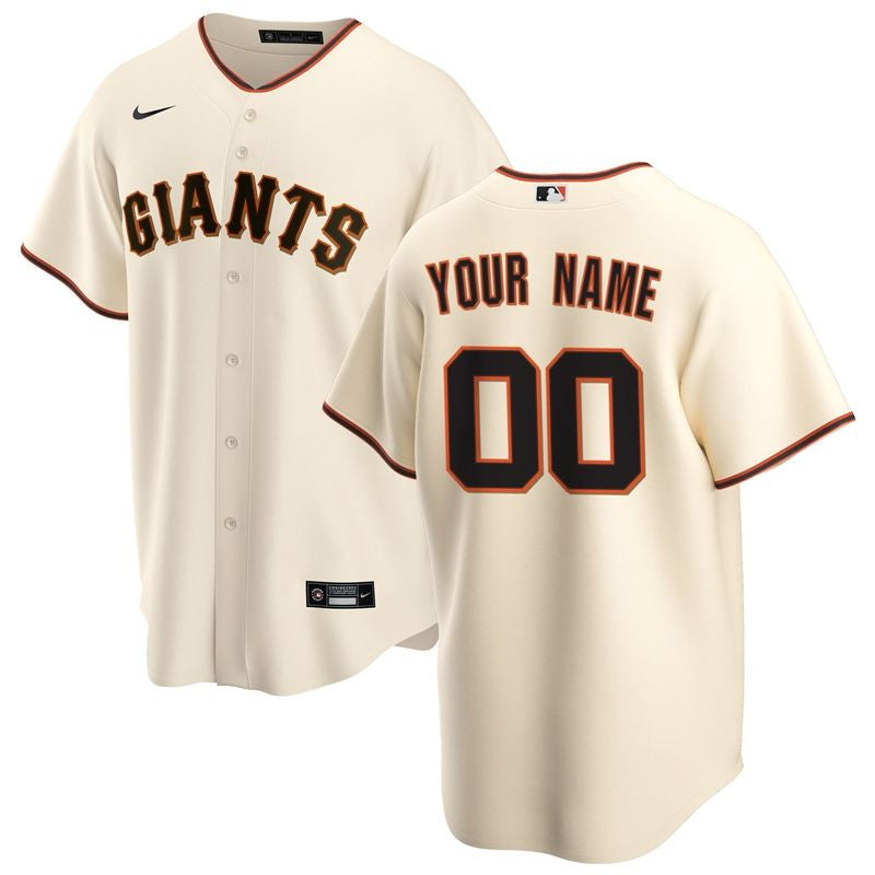 San Francisco Giants Mlb 2020 Personalized Custom White Jersey