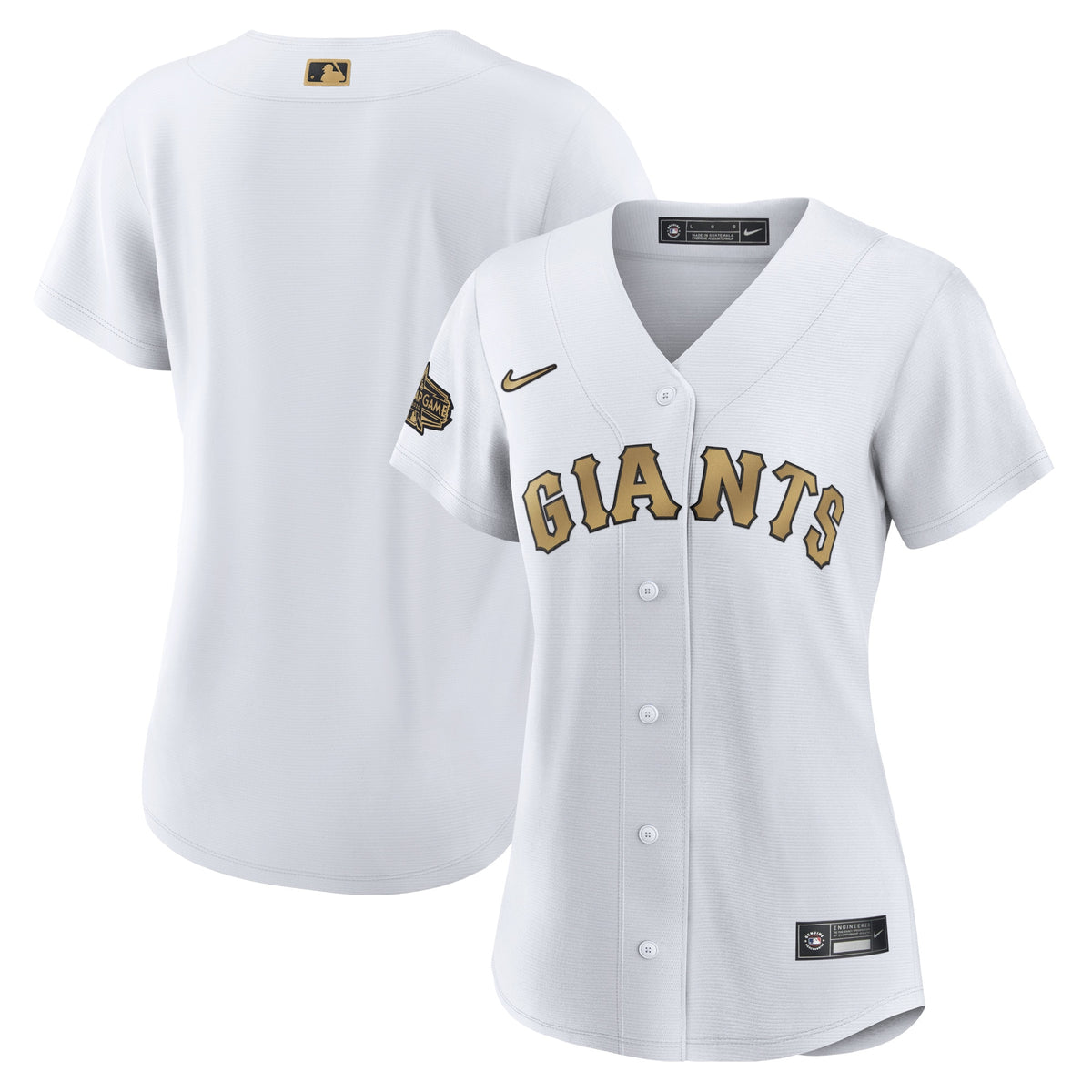 San Francisco Giants Nike Womens 2022 Mlb All star Game Replica Blank Jersey White