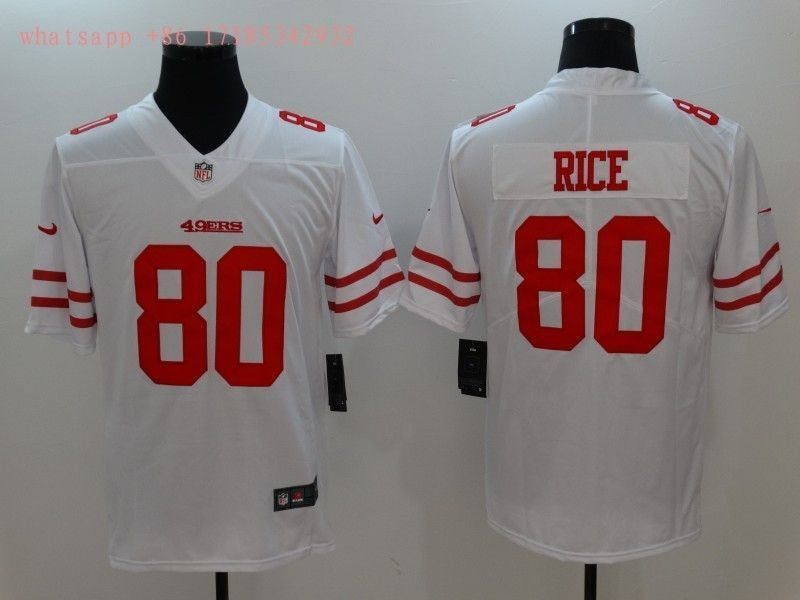 San Francisco Jerry Rice 80 2020 Nfl White Jersey Jersey