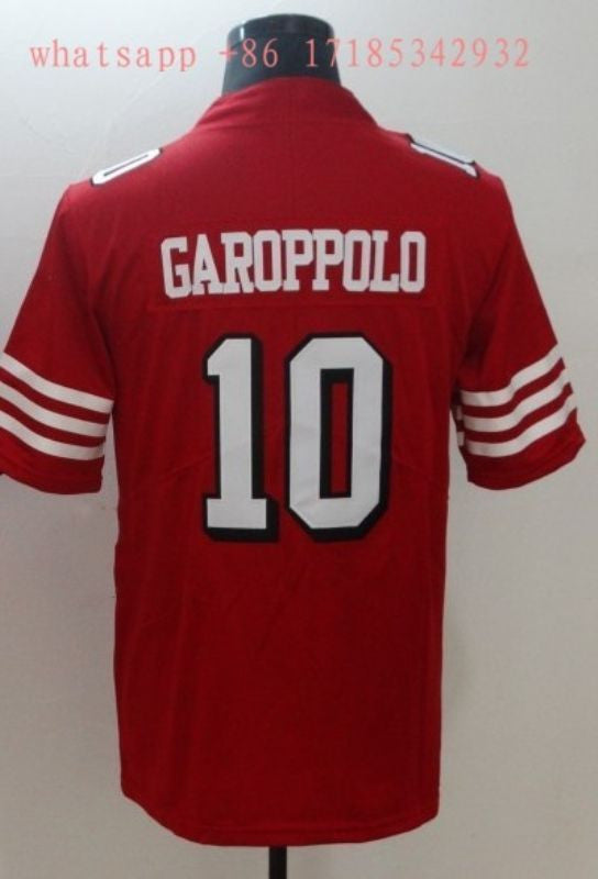 San Francisco Jimmy Garoppolo 10 2020 Nfl Red Jersey Jersey