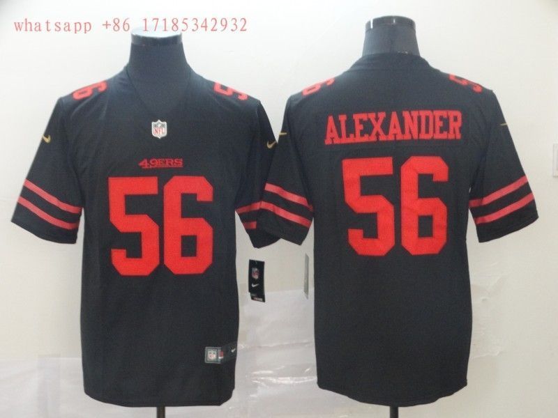 San Francisco Kwon Alexander 56 2020 Nfl Black Jersey Jersey