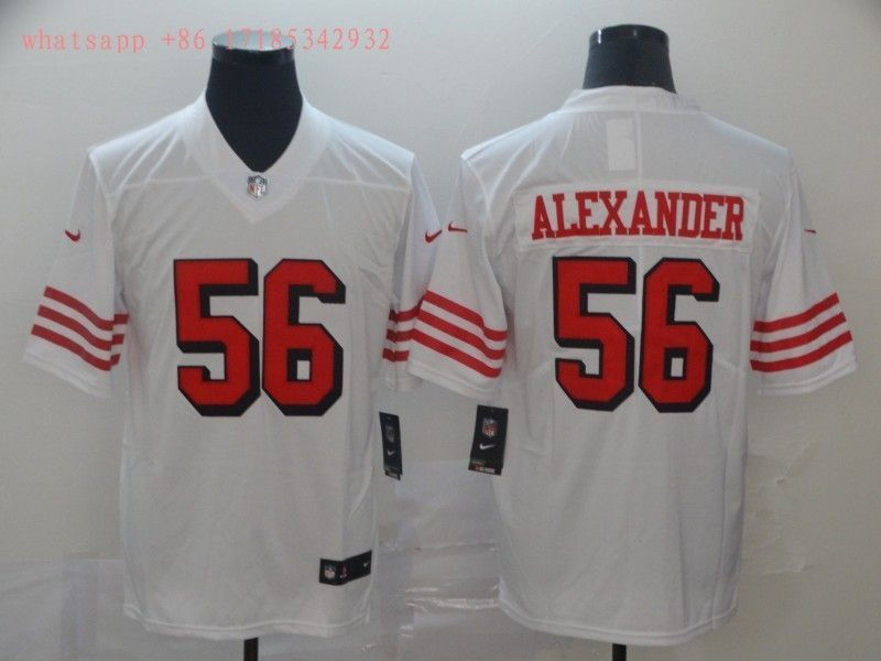 San Francisco Kwon Alexander 56 2020 Nfl White Jersey Jersey