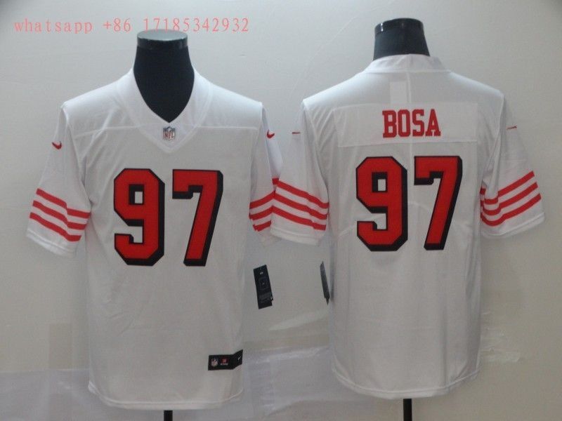 San Francisco Nick Bosa 97 2020 Nfl White Jersey Jersey