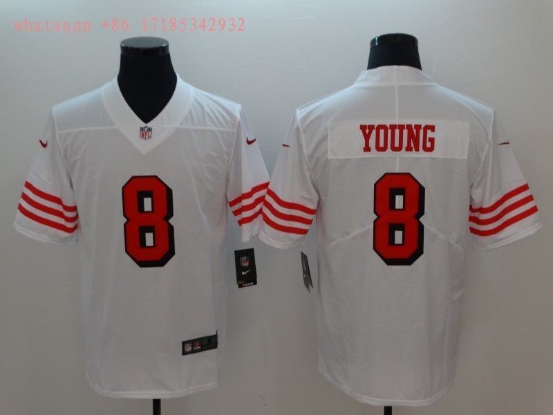 San Francisco Steve Young 8 2020 Nfl White Jersey Jersey