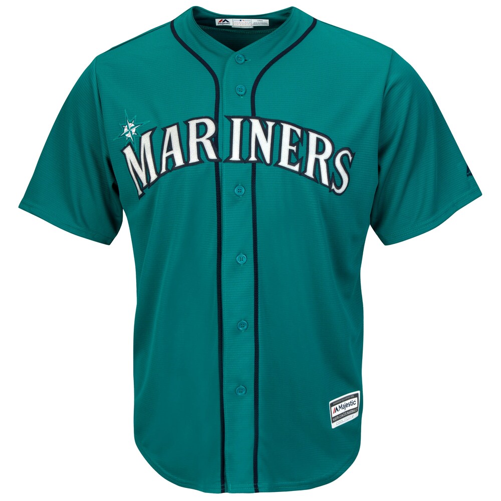Seattle Mariners Majestic Cool Base Jersey Northwest Green