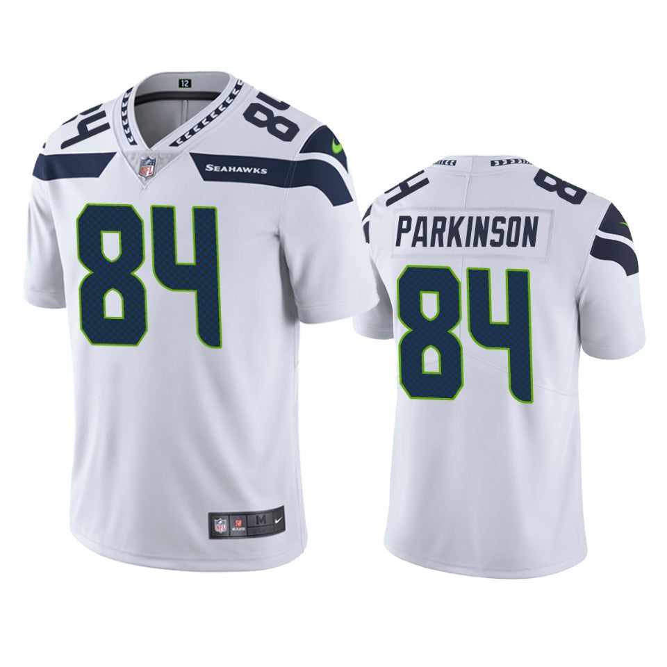 Seattle Seahawks Colby Parkinson White Vapor Untouchable Limited Jersey