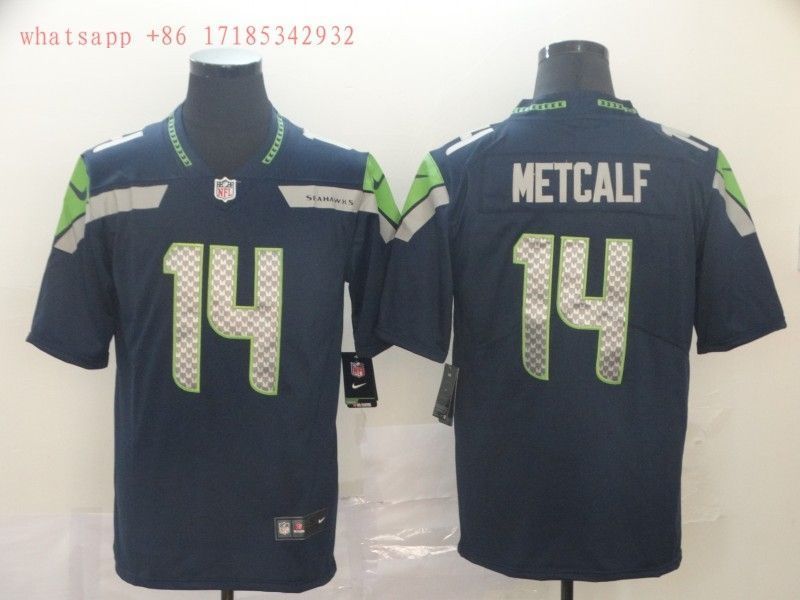Seattle Seahawks Dk Metcalf 14 2020 Nfl Black Jersey Jersey