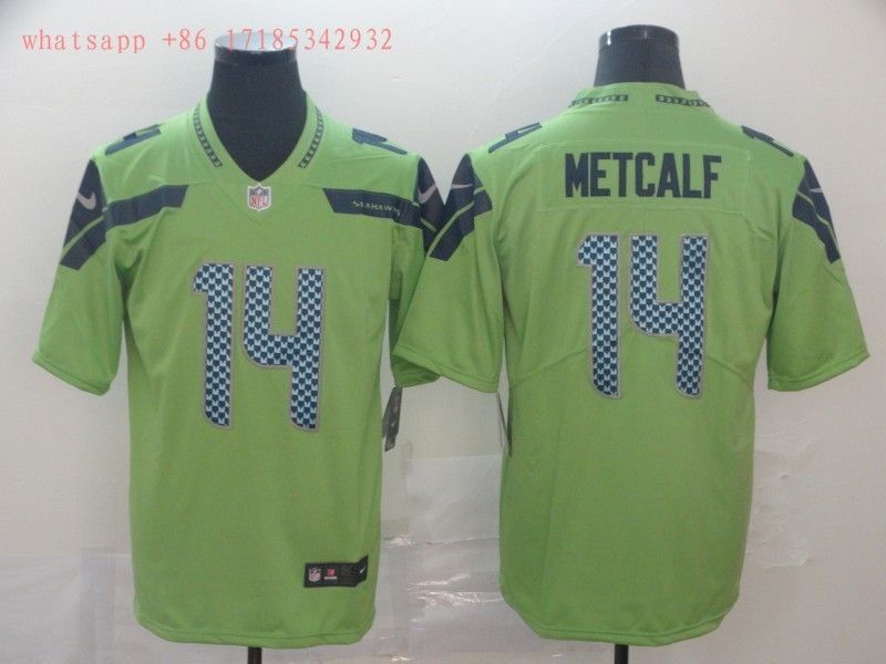 Seattle Seahawks Dk Metcalf 14 2020 Nfl Green Jersey Jersey