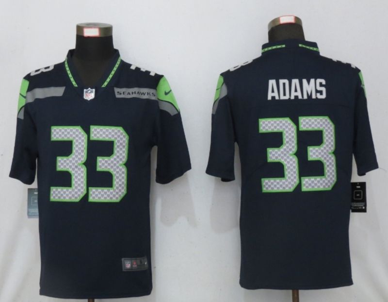 Seattle Seahawks Jamal Adams 33 2020 Nfl Black Jersey Jersey