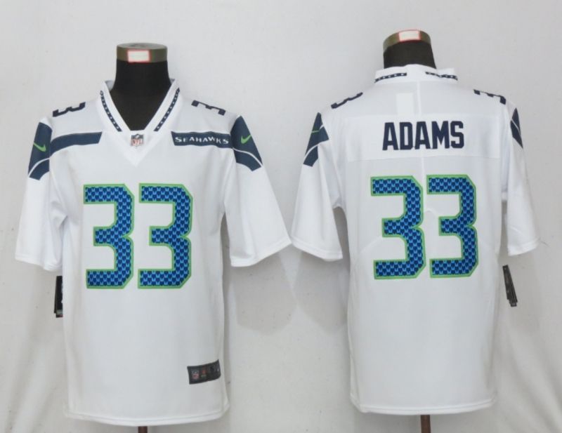 Seattle Seahawks Jamal Adams 33 Nfl 2020 White Jersey