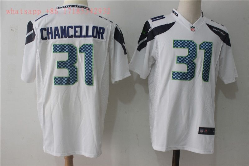 Seattle Seahawks Kam Chancellor 31 2020 Nfl White Jersey Jersey