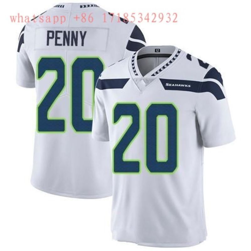 Seattle Seahawks Rashaad Penny 20 2020 Nfl White Jersey Jersey