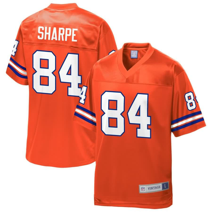 Shannon Sharpe Denver Broncos Nfl Pro Line Retired Player Jersey Orange