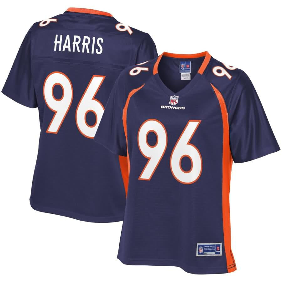 Shelby Harris Denver Broncos Nfl Pro Line Womens Alternate Player Jersey Navy