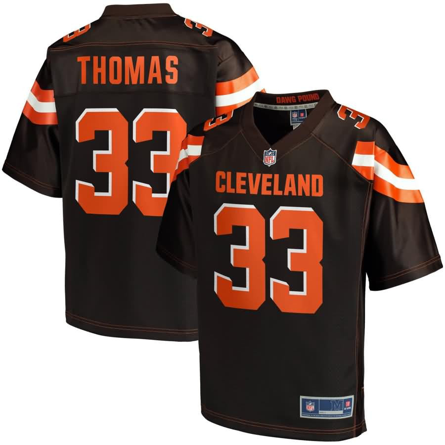 Simeon Thomas Cleveland Browns Nfl Pro Line Player Jersey Brown