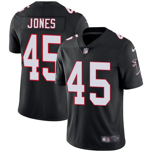 Size 5xl Nike Atlanta Falcons 45 Deion Jones Black Alternate Mens Stitched Nfl Vapor Untouchable Limited Jersey