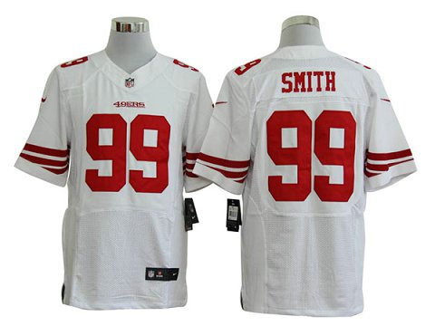 Size 60 4xl aldon Smith San Francisco 49ers 99 White Stitched Nike Elite Nfl Jerseys