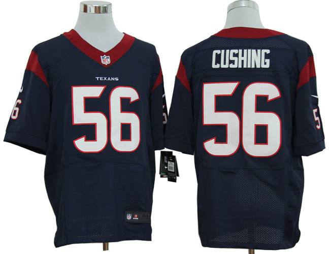Size 60 4xl brian Cushing Houston Texans 56 Blue Stitched Nike Elite Nfl Jerseys