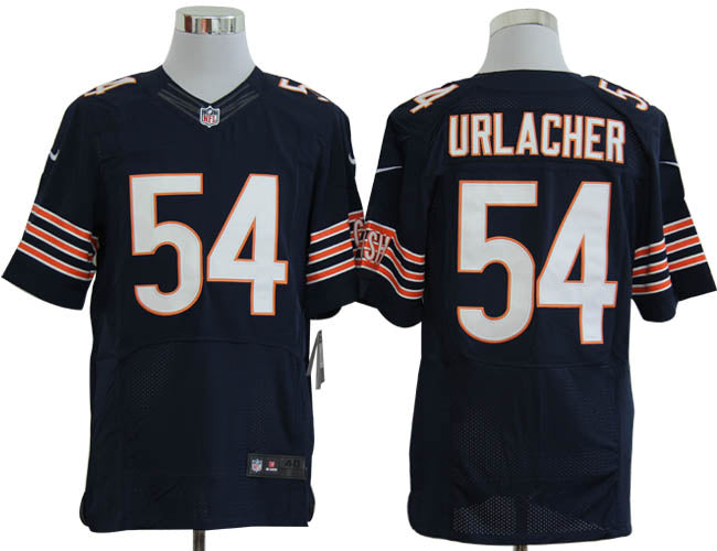 Size 60 4xl brian Urlacher Chicago Bears 54 Blue Stitched Nike Elite Nfl Jerseys