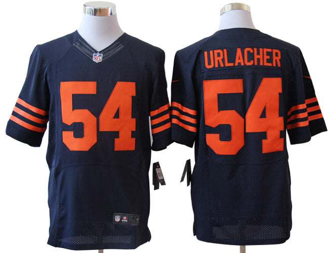 Size 60 4xl brian Urlacher Chicago Bears 54 Blueorange Stitched Nike Elite Nfl Jerseys