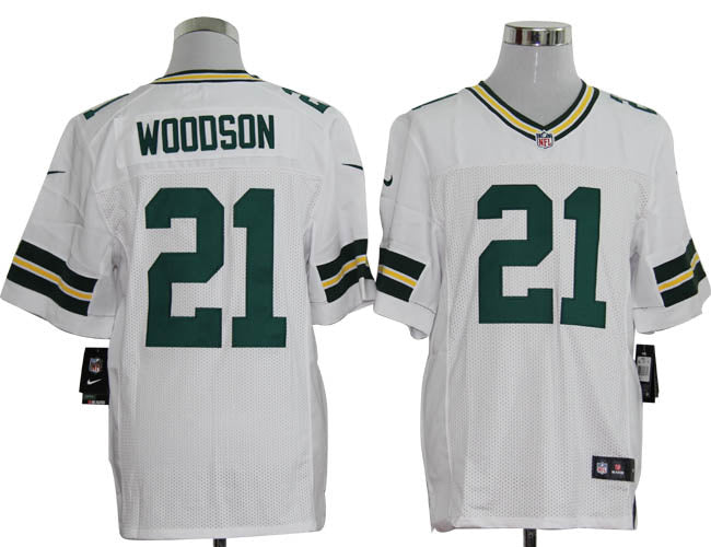 Size 60 4xl charles Woodson Green Bay Packers 21 White Stitched Nike Elite Nfl Jerseys