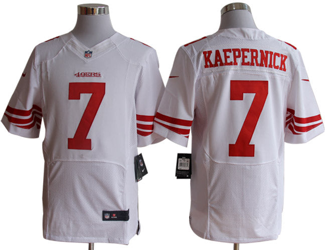 Size 60 4xl colin Kaepernick San Francisco 49ers 7 White Stitched Nike Elite Nfl Jerseys