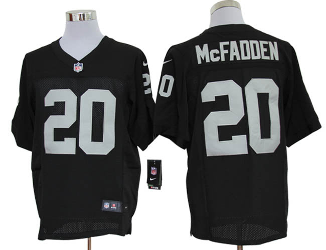 Size 60 4xl darren Mcfadden Oakland Raiders 20 Black Stitched Nike Elite Nfl Jerseys