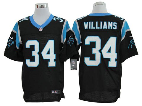 Size 60 4xl deangelo Williams Carolina Panthers 34 Black Stitched Nike Elite Nfl Jerseys