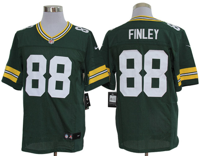 Size 60 4xl green Bay Packers 88 Jermichael Finley Green Nike Nfl Elite Jerseys