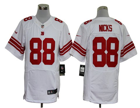 Size 60 4xl hakeem Nicks New York Giants 88 White Stitched Nike Elite Nfl Jerseys