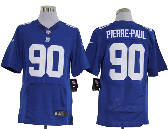 Size 60 4xl jason Pierre paul New York Giants 90 Blue Stitched Nike Elite Nfl Jerseys