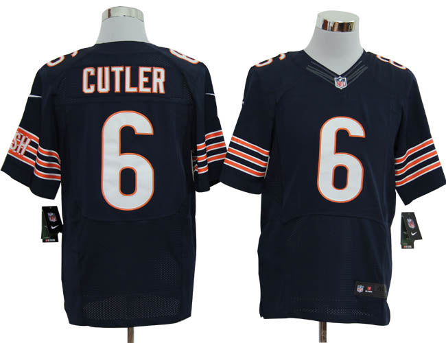 Size 60 4xl jay Cutler Chicago Bears 6 Blue Stitched Nike Elite Nfl Jerseys