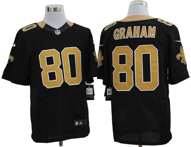 Size 60 4xl jimmy Graham New Orleans Saints 80 Black Stitched Nike Elite Nfl Jerseys