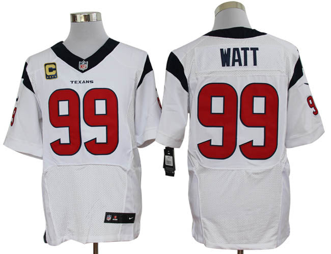 Size 60 4xl jj Watt Houston Texans 99 C Patch White Stitched Nike Elite Nfl Jerseys