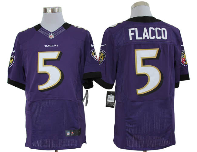 Size 60 4xl joe Flacco Baltimore Ravens 5 Purple Stitched Nike Elite Nfl Jerseys