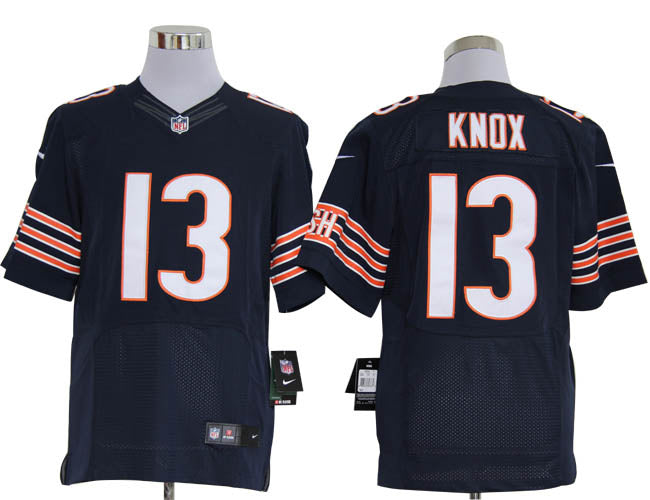 Size 60 4xl johnny Knox Chicago Bears 13 Blue Stitched Nike Elite Nfl Jerseys