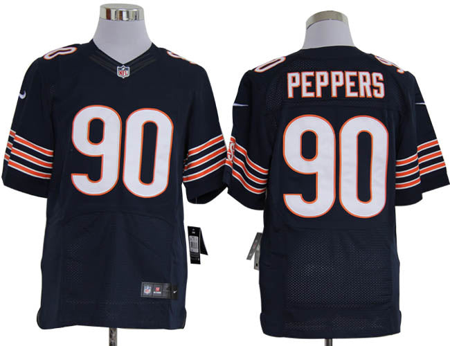 Size 60 4xl julius Peppers Chicago Bears 90 Blue Stitched Nike Elite Nfl Jerseys
