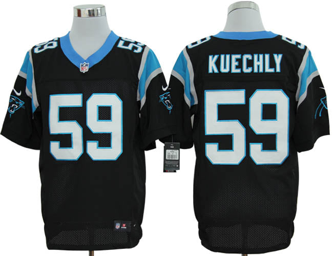 Size 60 4xl luke Kuechly Carolina Panthers 59 Black Stitched Nike Elite Nfl Jerseys