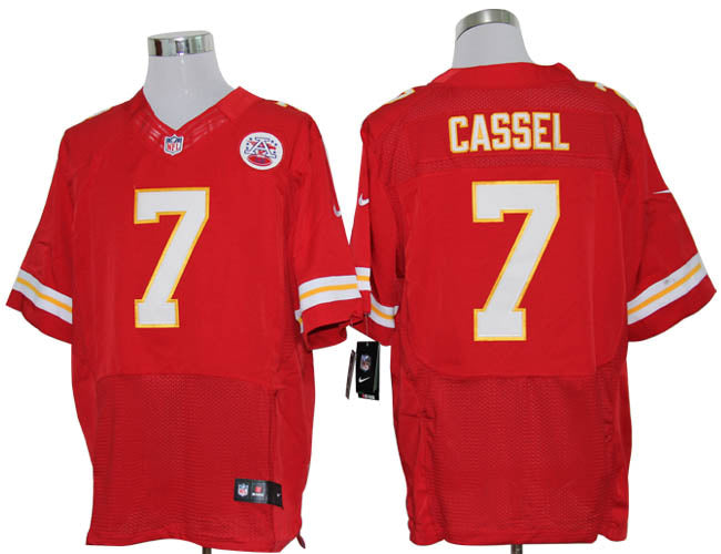 Size 60 4xl matt Cassel Kansas City Chiefs 7 Red Stitched Nike Elite Nfl Jerseys