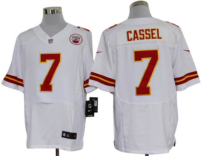 Size 60 4xl matt Cassel Kansas City Chiefs 7 White Stitched Nike Elite Nfl Jerseys