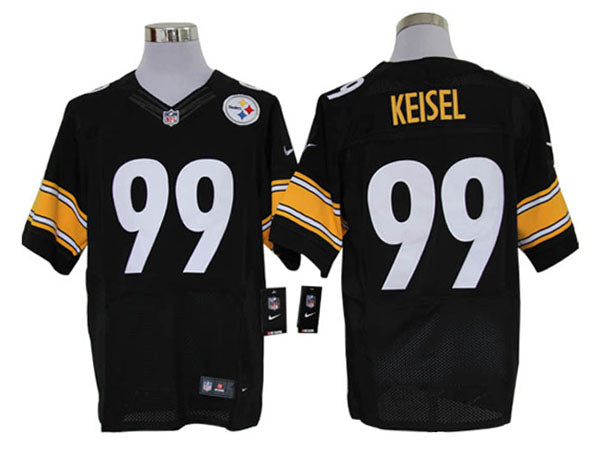 Size 60 4xl pittsburgh Steelers 99 Brett Keisel Black Stitched Nike Elite Nfl Jerseys
