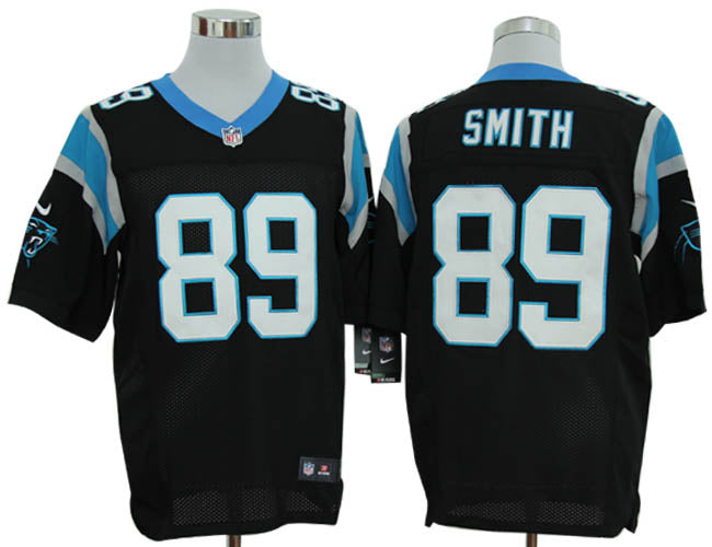 Size 60 4xl steve Smith Carolina Panthers 89 Black Stitched Nike Elite Nfl Jerseys