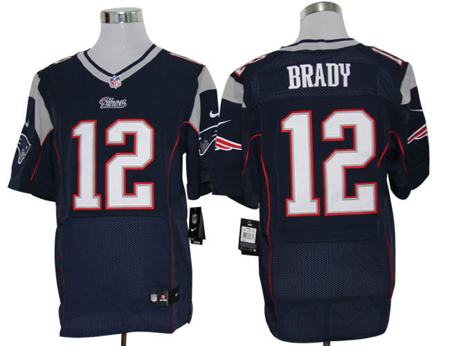 Size 60 4xl tom Brady New England Patriots 12 Blue Stitched Nike Elite Nfl Jerseys